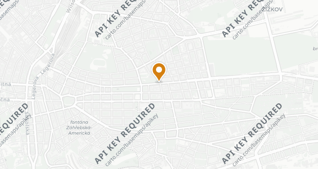 Map showing Restaurace U Tellerů