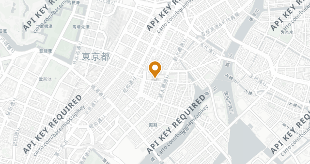 Map showing Sushi Hashimoto