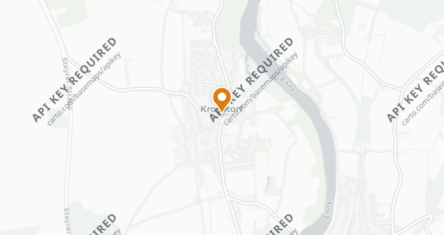 Map showing Gasthof Rahofer
