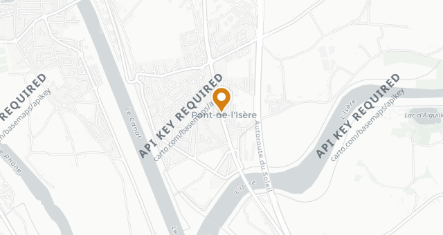 Map showing Maison Chabran - Le 45ème