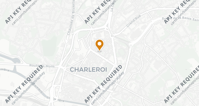 Map showing Chez Duche