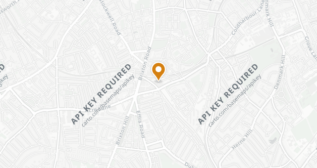 Map showing Danclair’s Kitchen