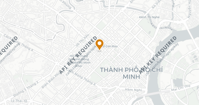 Map showing Coco Dining
