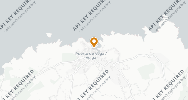 Map showing Mesón el Centro