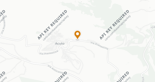 Map showing Colline Ciociare