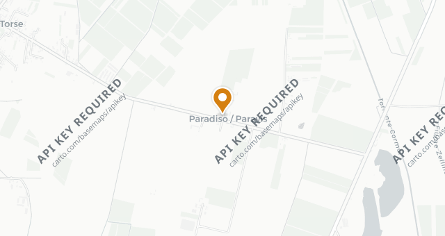 Map showing Al Paradiso