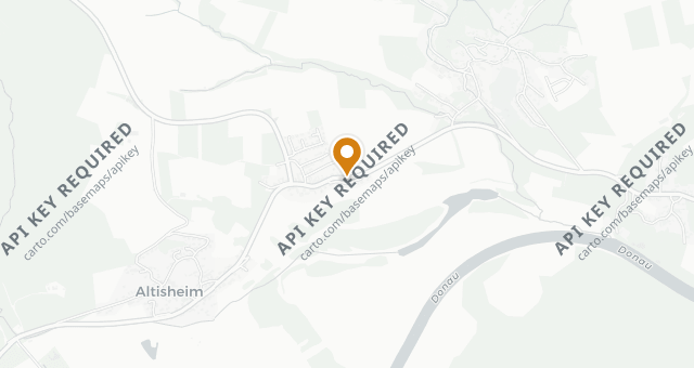 Map showing Weinrestaurant Bacchus