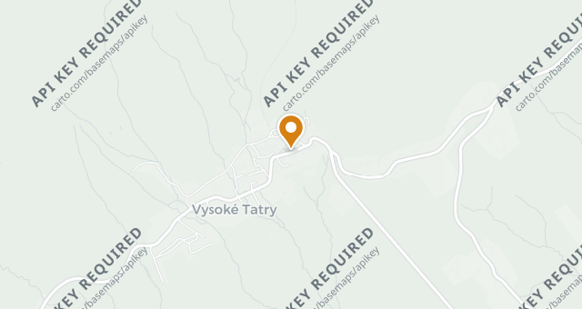 Map showing Starý Šmakovec Restaurant