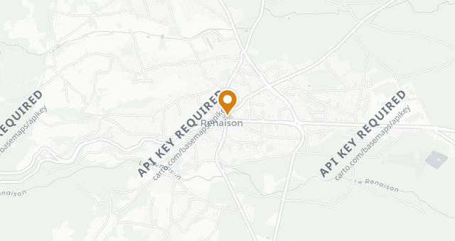 Map showing Le Restaurant 1451