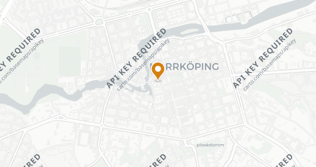 Map showing Kvarterskrogen Asken