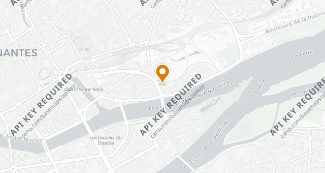 Map showing Freia