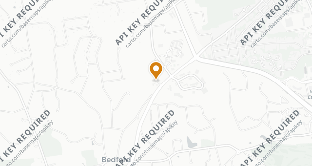 Map showing Bedford Village Inn & Restaurant