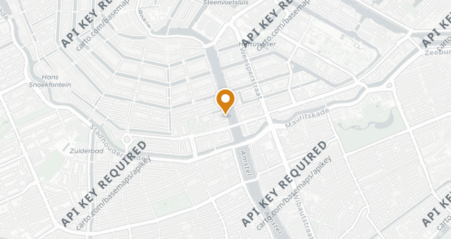 Map showing 't Amsterdammertje