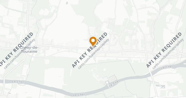 Map showing Auberge du Bon Laboureur