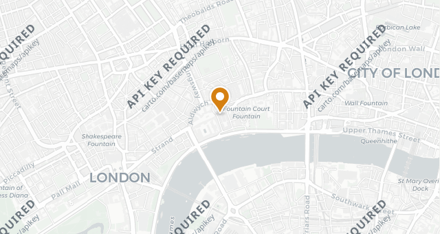 Map showing Toklas