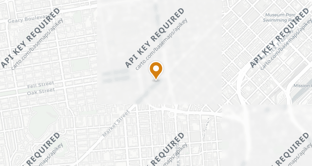 Map showing Zuni Café