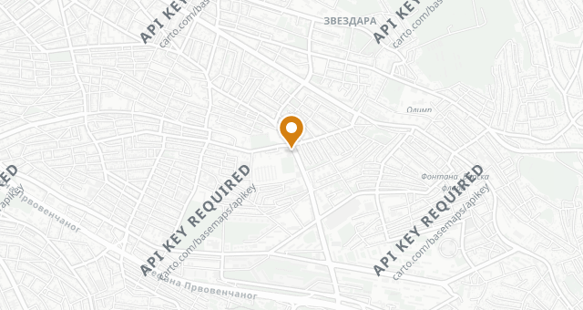 Map showing RESTORAN SINĐELIĆ