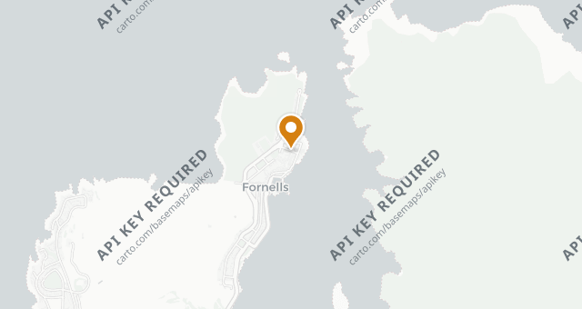 Map showing Es Cranc