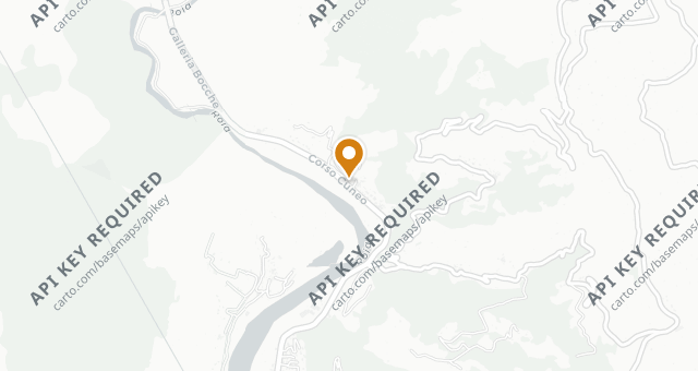 Map showing Casa Buono