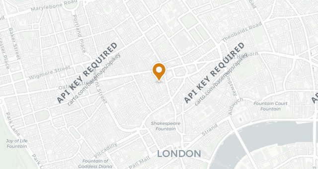 Map showing Noble Rot Soho
