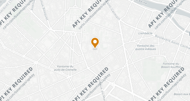 Map showing L'Inconnu