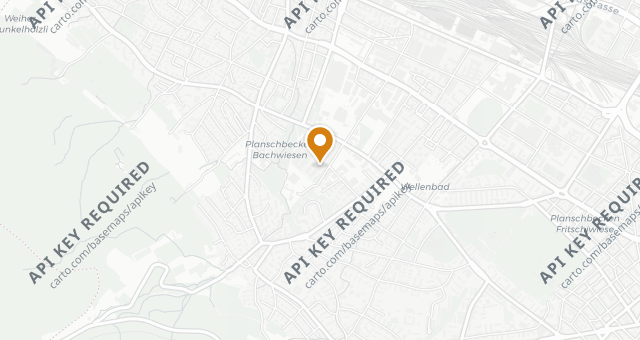 Map showing Trattoria Freilager