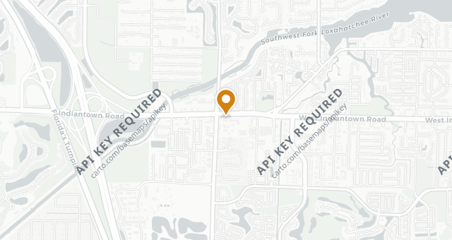 Map showing Lewis Steakhouse