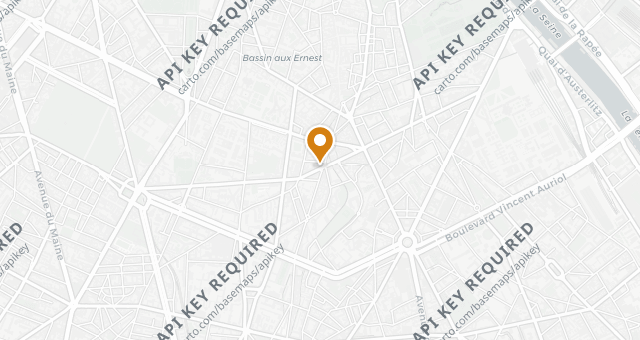Map showing Simone, Le Resto...