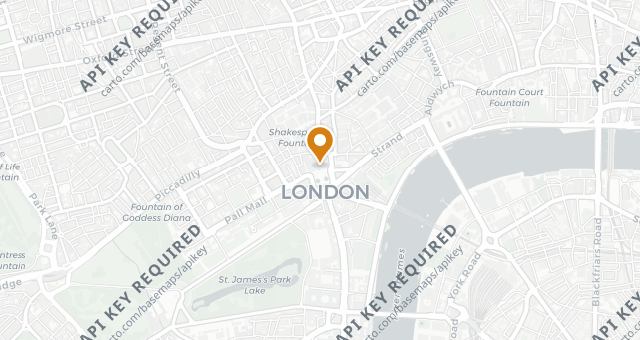 Map showing Locatelli at the National Gallery