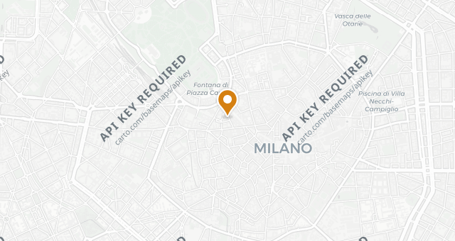 Map showing Casa Camperio