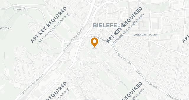 Map showing Restaurant Stadblick Sparrenburg