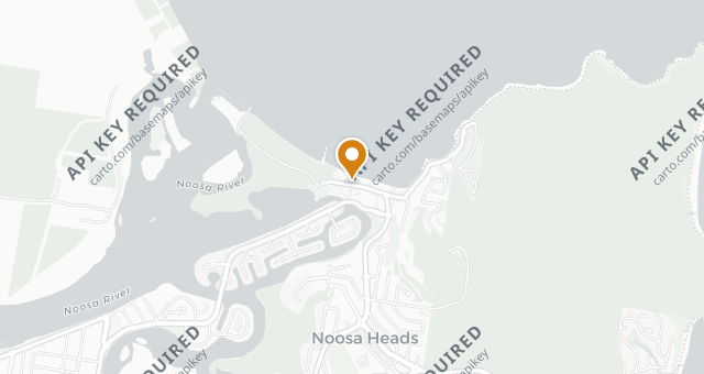 Map showing Noosa Beach House