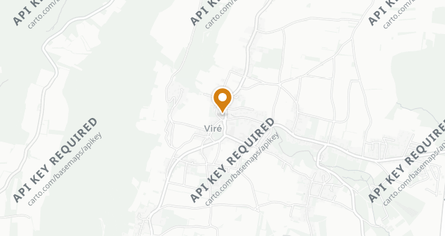 Map showing Frédéric Carrion Cuisine Hôtel