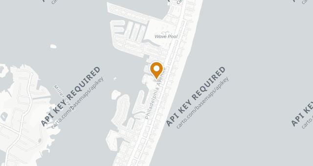 Map showing The Embers Restaurant
