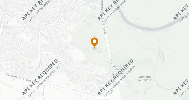 Map showing La Coldana