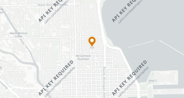 Map showing Hugo's Frog Bar & Fish House
