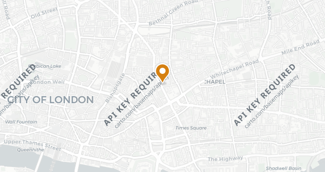 Map showing Pearly Queen