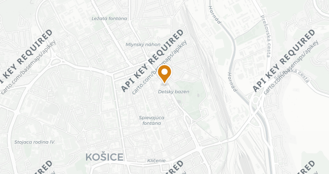 Map showing Golden Royal reštaurácia