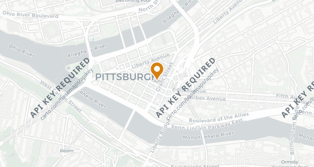Map showing Del Frisco's Double Eagle Steakhouse