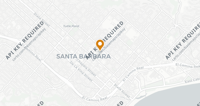 Map showing Barbareño