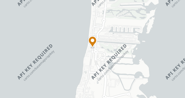 Map showing Agua Restaurant & Lounge