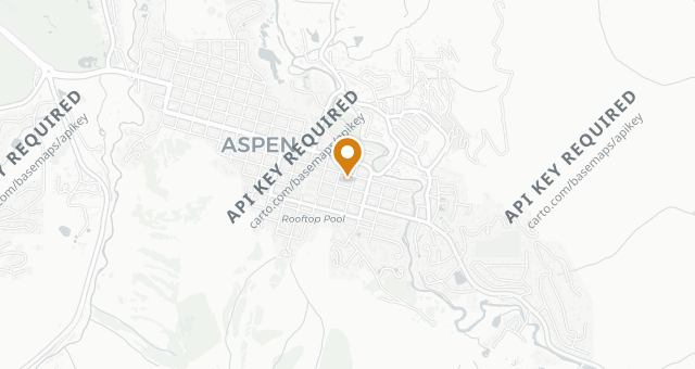 Map showing PARC Aspen