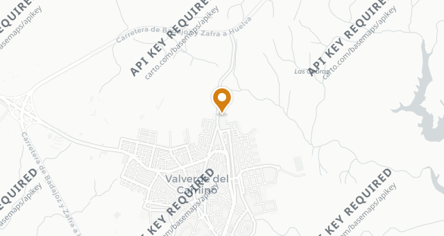 Map showing Casa Dirección