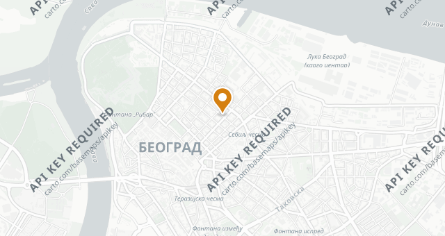 Map showing RESTORAN DUOMO