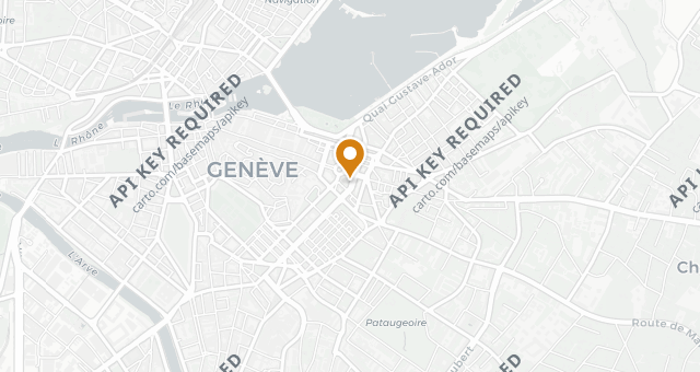 Map showing Le Patio