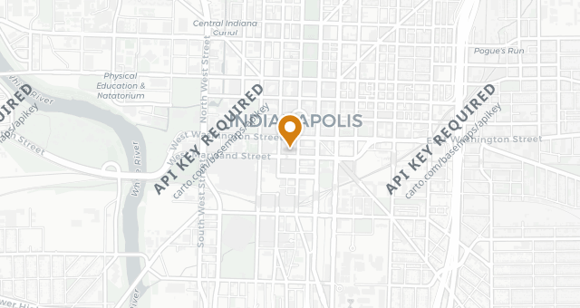 Map showing Del Frisco's Double Eagle Steakhouse