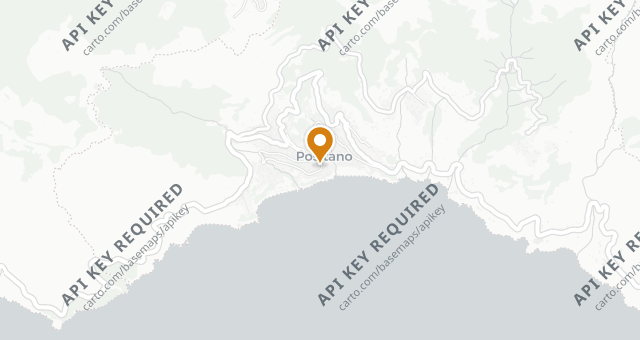 Map showing Da Vincenzo
