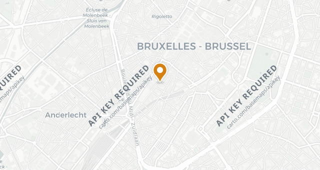 Map showing Comme Chez Soi