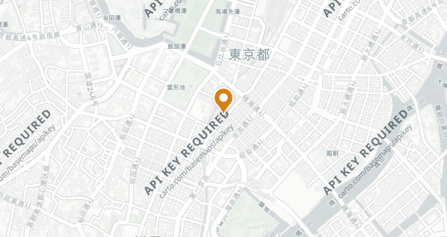 Map showing Ginza Nominokoji Yamagishi