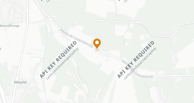 Map showing La Grappe d'Or